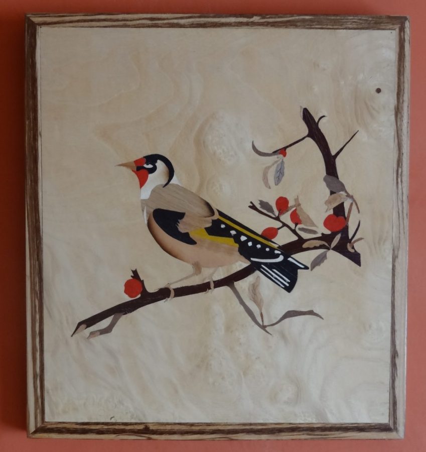 La branche et le chardonneret (the goldfinch)
