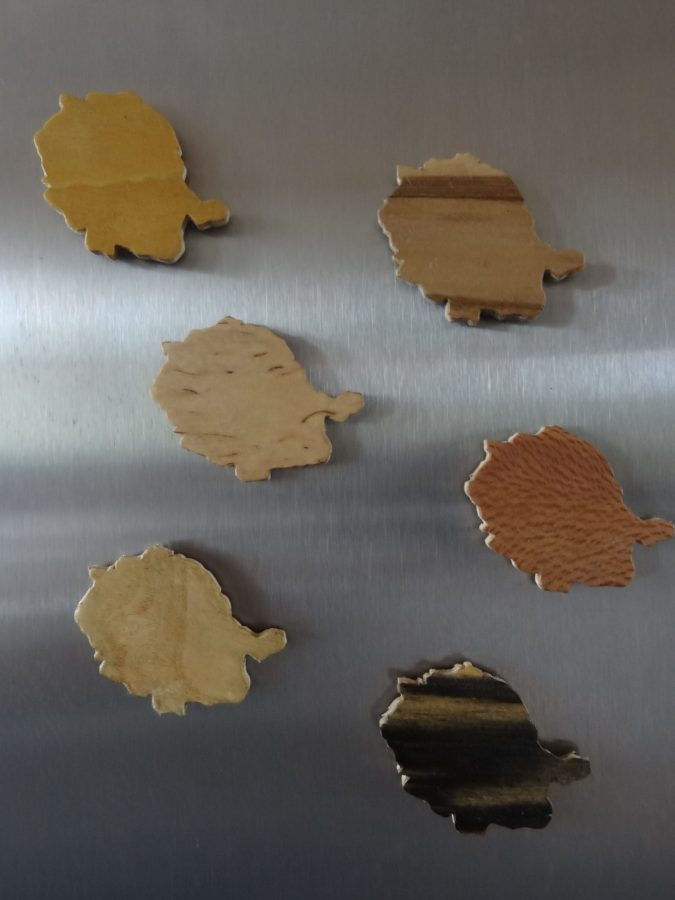 Magnet marqueté