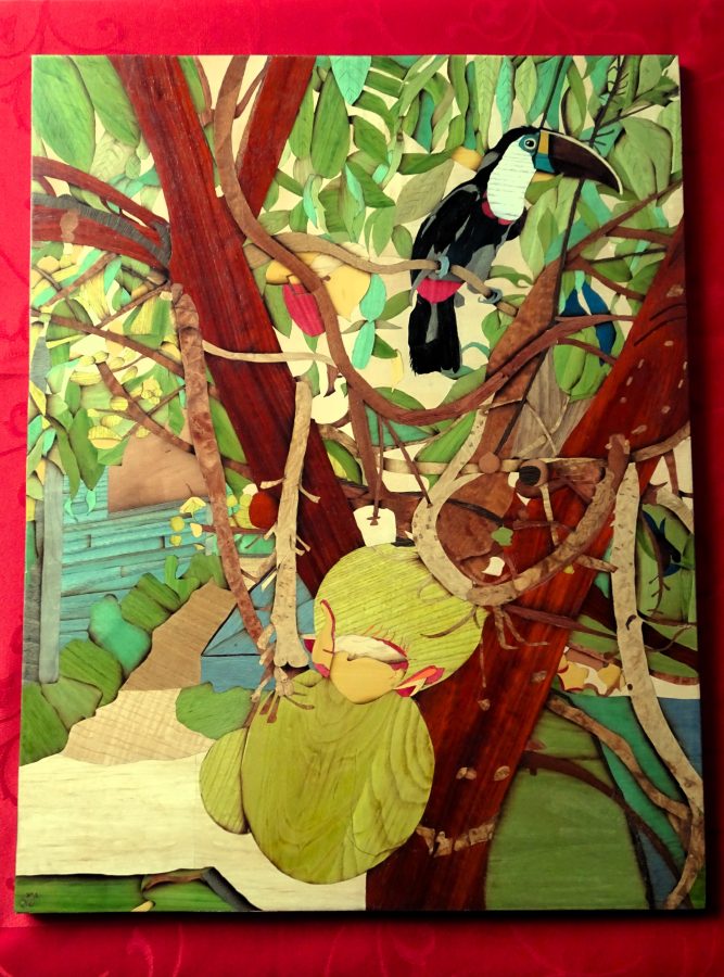 Le toucan aux lianes
